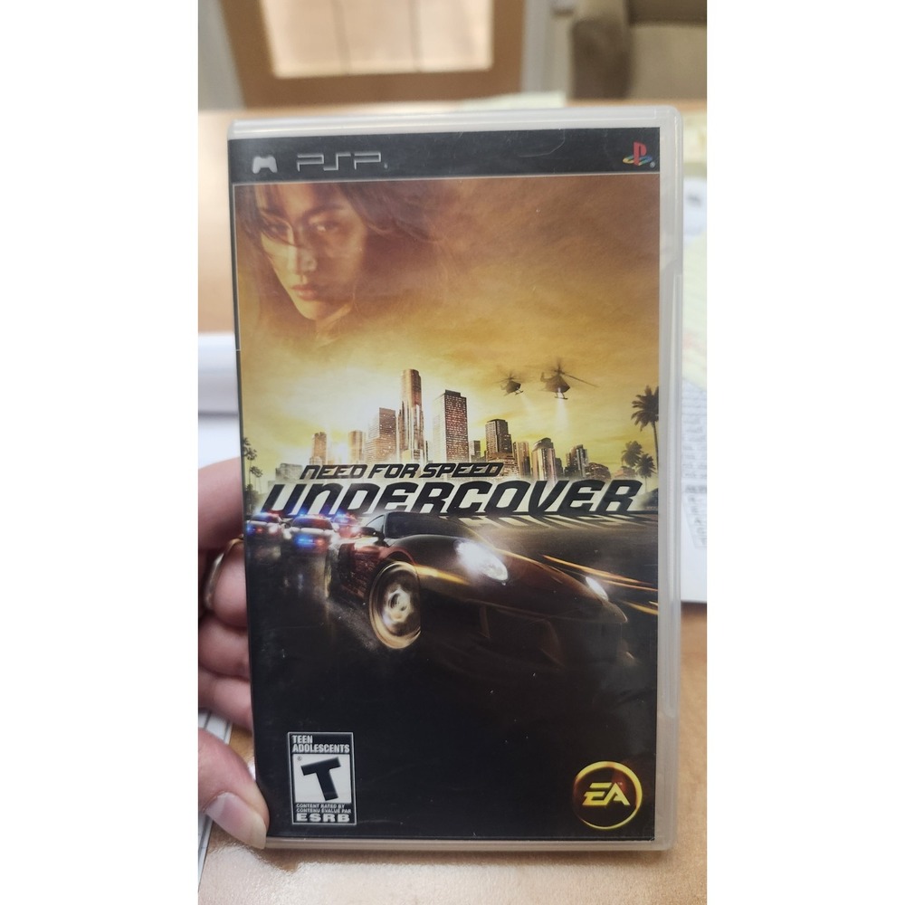 Need for Speed: Undercover Sony PSP 2008 Complete w/‎ Manual TESTED